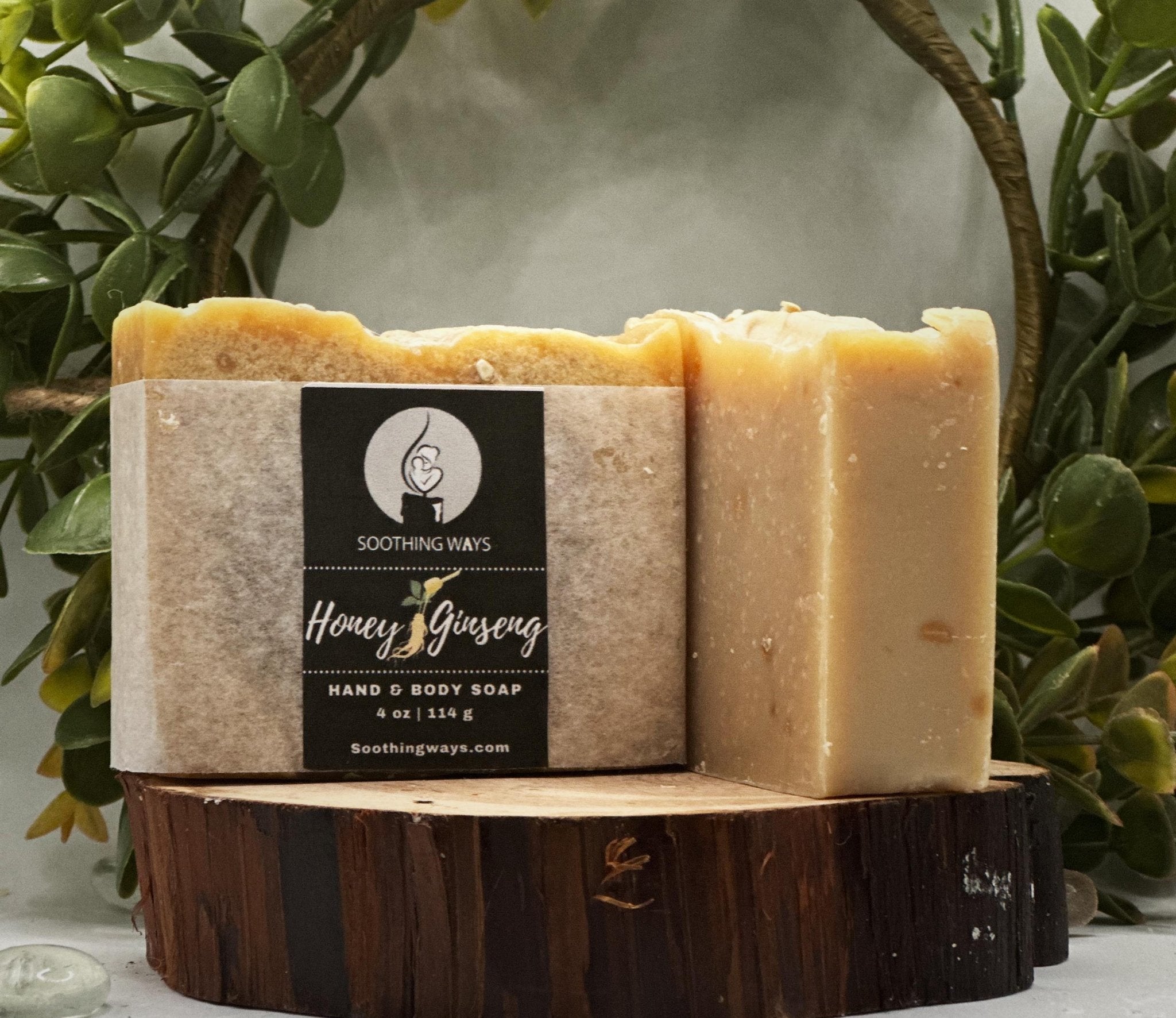 Honey & Ginseng - Artisan Soap - Soothing Ways