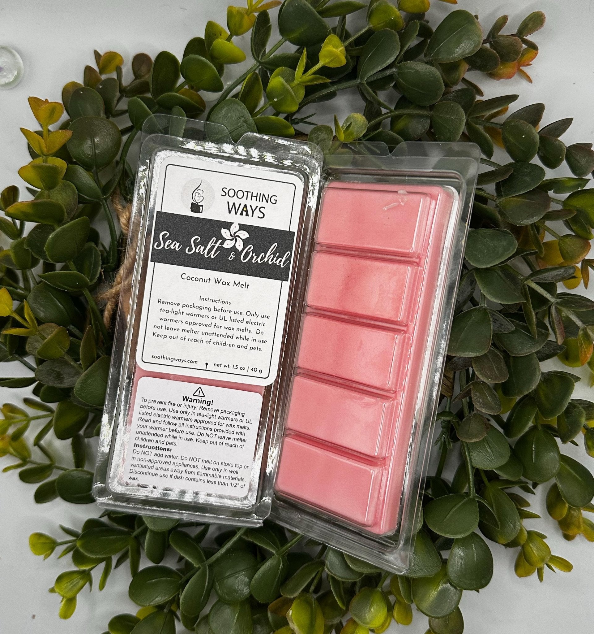 Sea Salt and Orchid- Wax melt - Soothing Ways