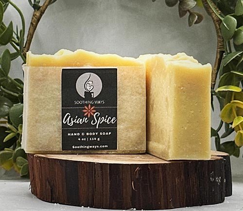 Asian Spice - Artisan Soap - Soothing Ways |Self Care Candles and Soothing Scents