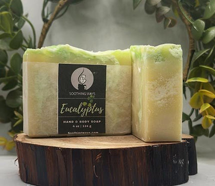 Eucalyptus Soap - Artisan Soap - Soothing Ways |Self Care Candles and Soothing Scents