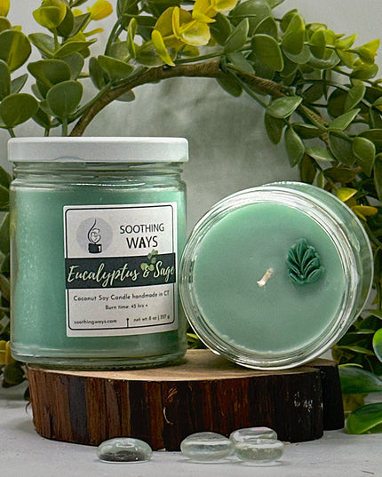 Eucalyptus & Sage - 8 oz Candle