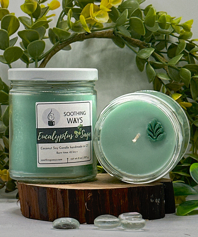 Eucalyptus & Sage - 8 oz Candle