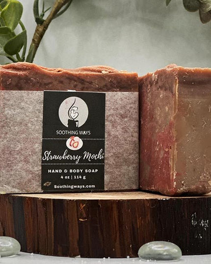 Strawberry Mochi - Artisan Soap - Soothing Ways