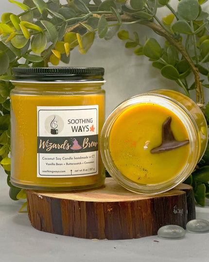 Wizard's Brew Candle - 8 oz - Soothing Ways |Self Care Candles and Soothing Scents