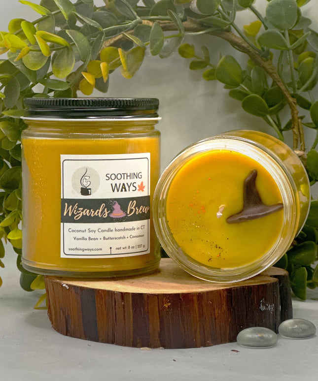 Wizard's Brew Candle - 8 oz - Soothing Ways |Self Care Candles and Soothing Scents