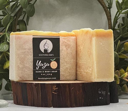 Yuzu - Artisan Soap - Soothing Ways |Self Care Candles and Soothing Scents